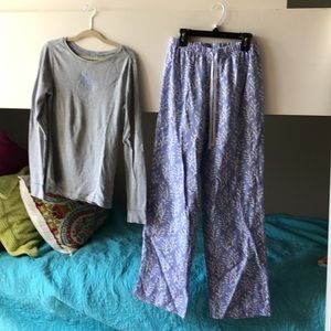 Garnet hill kid's pajama set